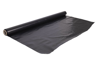 Cofan – Rollo de Film Negro de Polietileno | Galga 400 | Grosor 100 Micras | Protección para Embalajes y Palets